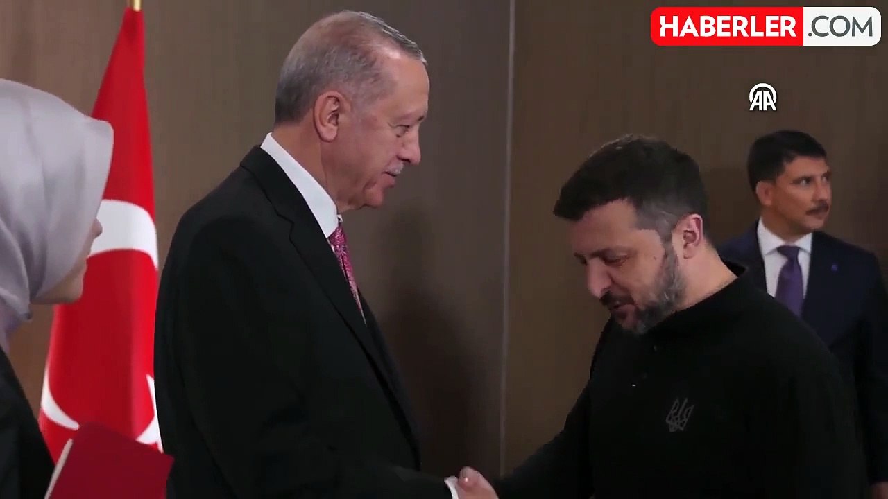Cumhurbaşkanı Erdoğan, Zelenskiy ile görüştü: Karadeniz Tahıl Girişimi için çalışmalara yeniden başladık