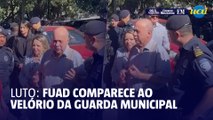 Fuad comparece ao velório da guarda municipal que caiu no Arrudas