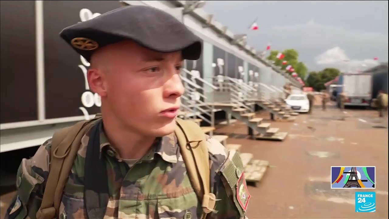 Paris 2024 Olympics: Thousands of troops arrive in the French capital in security boost