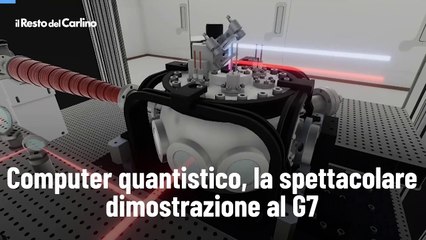 Dimostrazione rivoluzionaria di un computer quantistico al G7 🚀