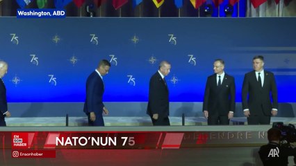 Cumhurbaşkanı Erdoğan, NATO'nun 75. Yılı Anma Etkinliğine katıldı