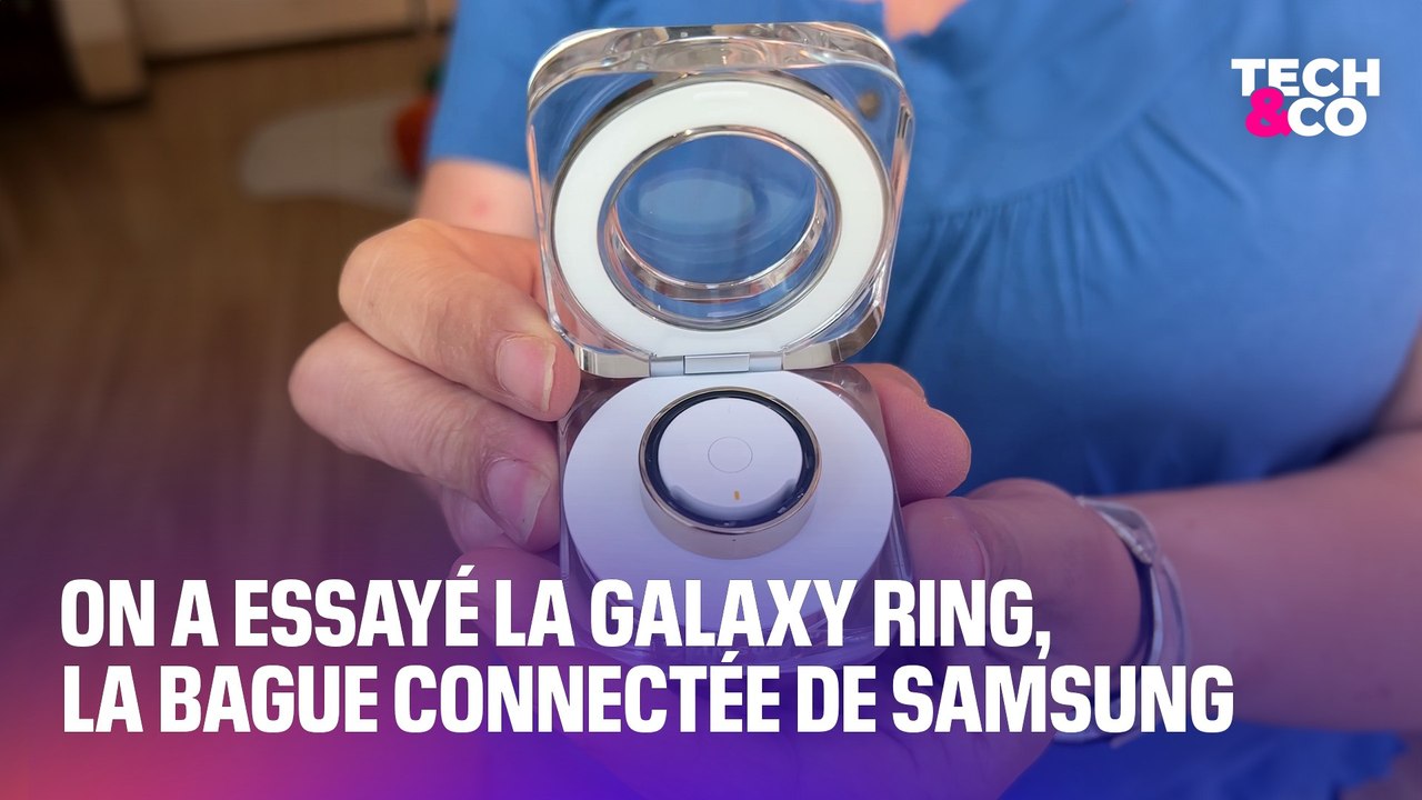 On a essayé la Galaxy Ring, la première bague connectée de Samsung