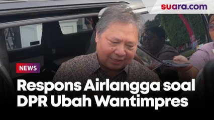 Respons Airlangga soal DPR Bakal Ubah Wantimpres jadi Dewan Pertimbangan Agung