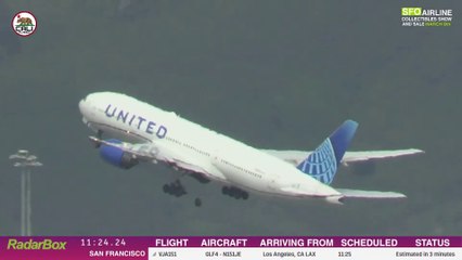 Plane wheel plummets to ground during take off
