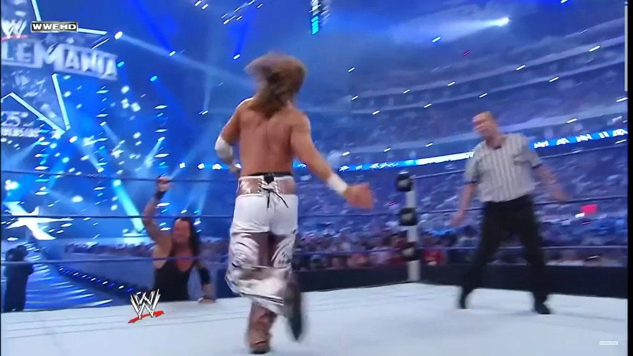 WWE Wrestlemania 25 Shawn Micheals vs The Undertaker