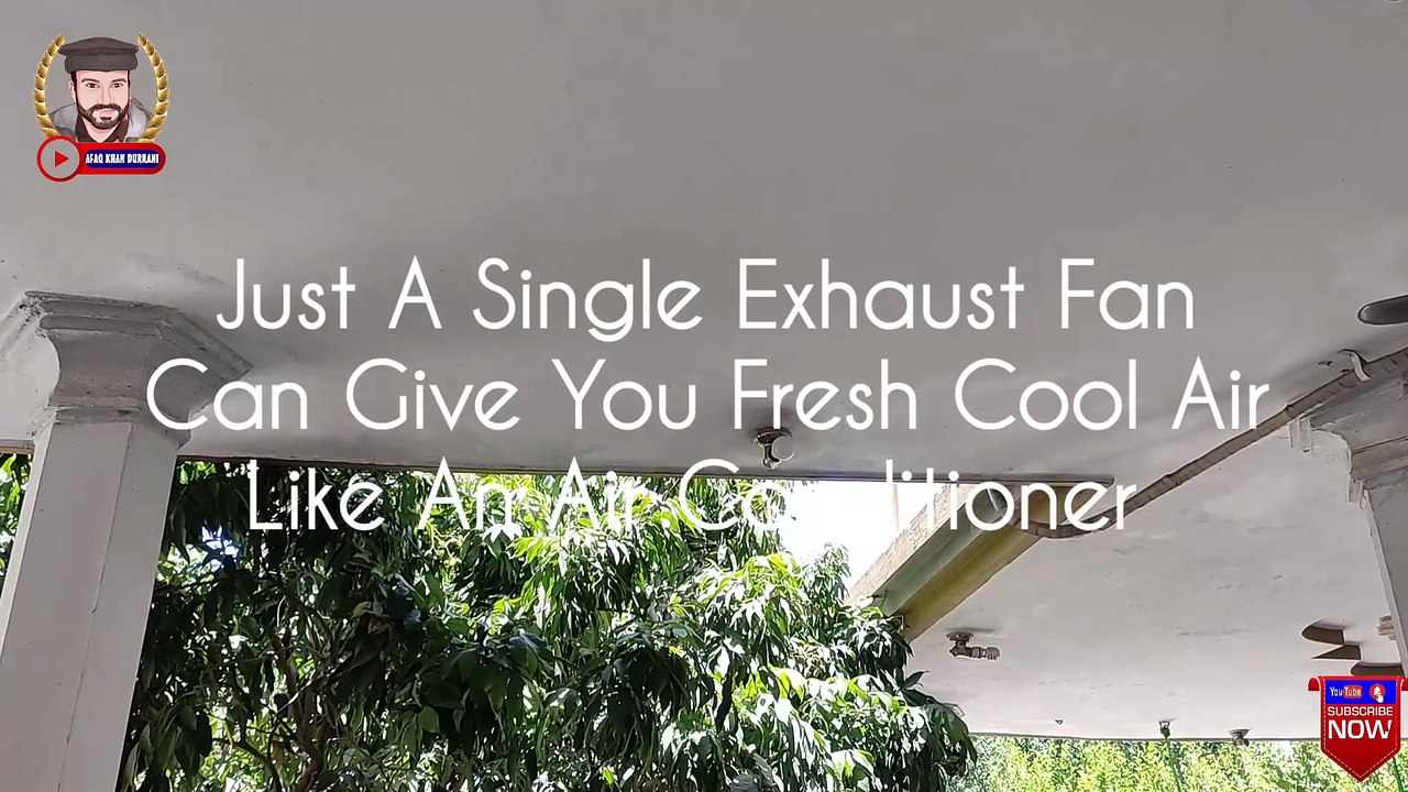 Natural Air Conditioning System Life Hack