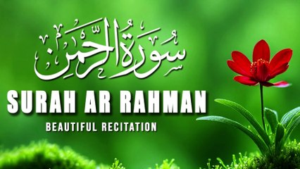 Télécharger la video: Surah Rahman Full With Arabic Text |Beautiful Recitation Of Surah Ar Rahman |Quran