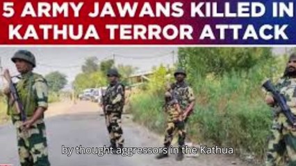 Five Indian soldiers killed in Kashmir ambush | breaking news |world breaking news