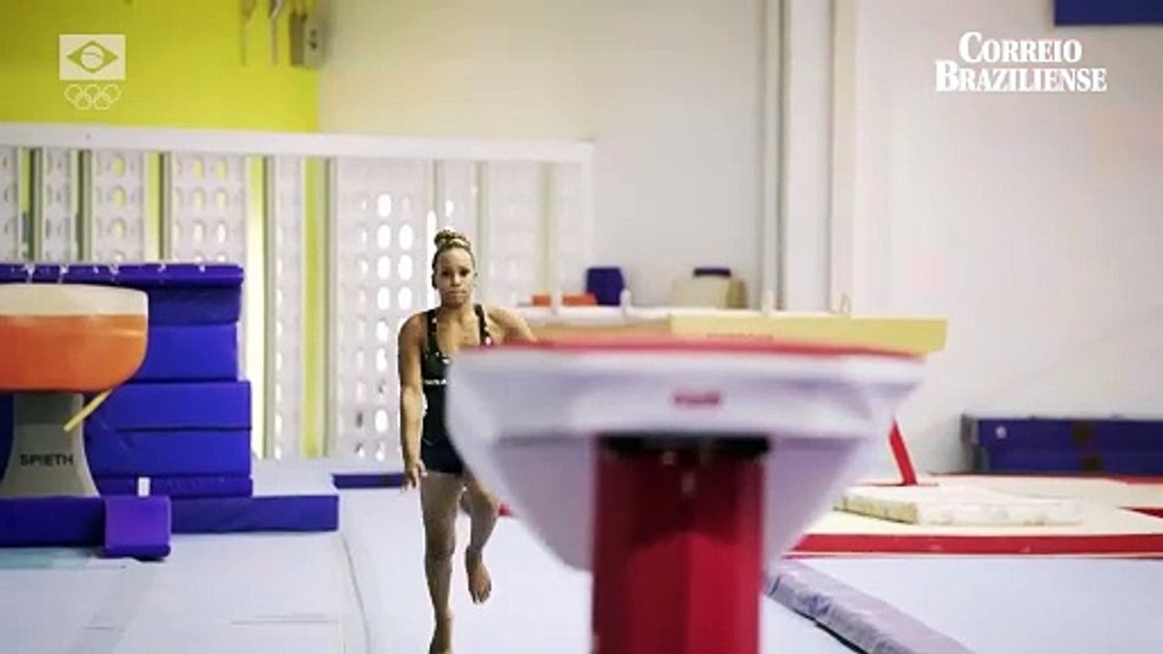 Vídeo mostra Rebeca Andrade executando salto inédito para as Olimpíadas de Paris