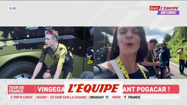 Vingegaard domine Pogacar dans un sprint à deux - Cyclisme - TDF