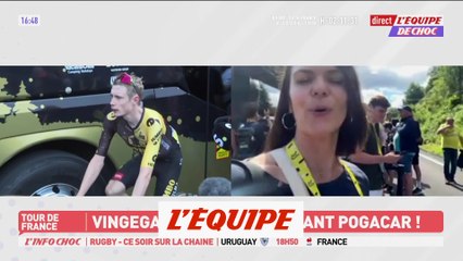 Vingegaard domine Pogacar dans un sprint à deux  - Cyclisme - TDF