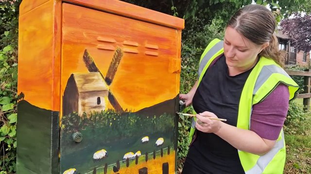 Impressive art enhances Burgess Hill streets