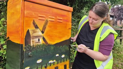 Impressive art enhances Burgess Hill streets