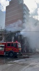 Incendio en casa de Pocitos