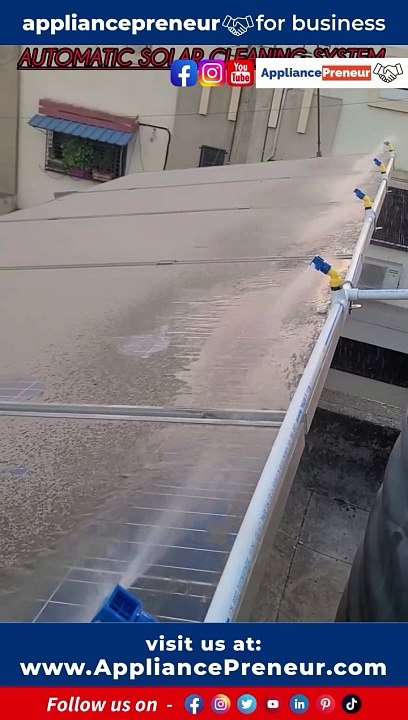 Introducing Solar Panel Cleaning System