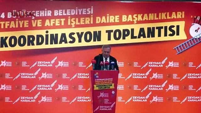 CHP'li 14 Büyükşehir Belediyesi İtfaiye ve Afet İşleri Daire Başkanlıkları Koordinasyon Toplantısı yapıldı