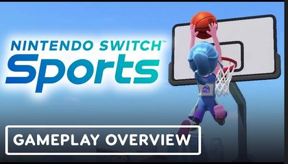 Nintendo Switch Sports | Basketball Update and Overview Trailer