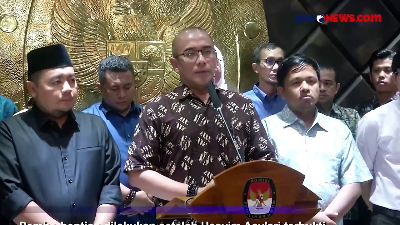 Buntut Kasus Asusila, Presiden Jokowi Berhentikan Tidak Hormat Hasyim ...