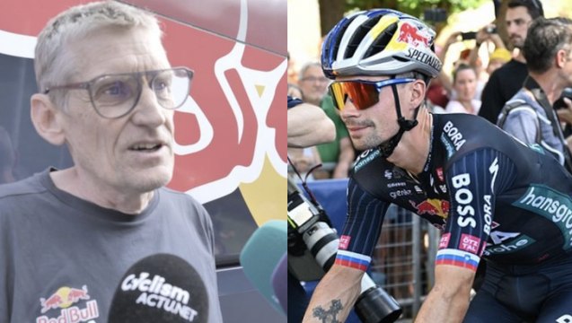 Cycling - Tour de France 2024 - Rolf Aldag : Primoz Roglic slipped... he's a little scratched but everything's fine