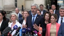 Législatives : Wauquiez écarte toute « coalition gouvernementale »