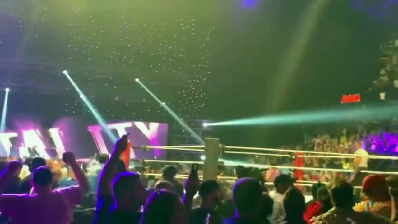 Rhea Ripley returns live crowd pop - WWE Raw 7/8/2024