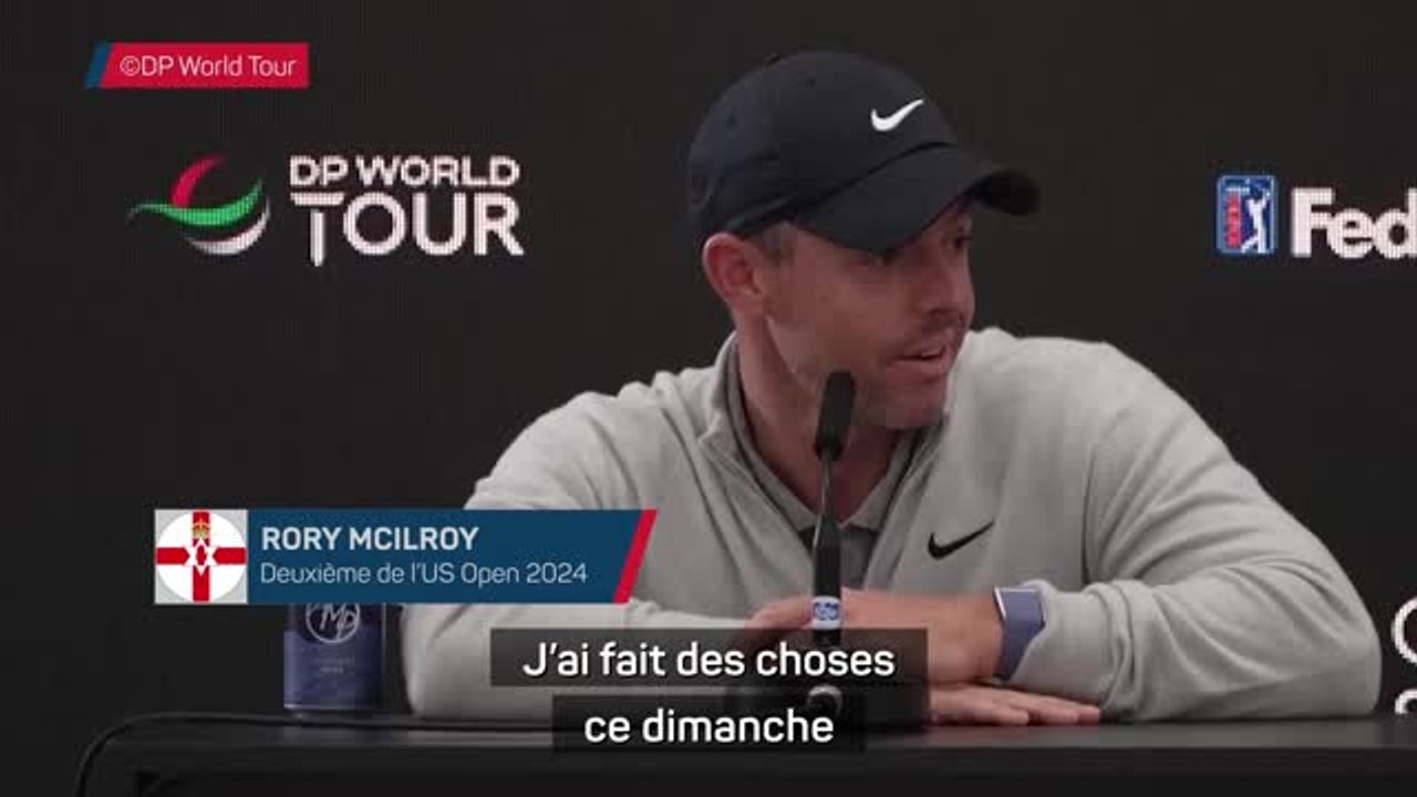 US Open - McIlroy a vécu "des jours difficiles" après le dernier jour fatal