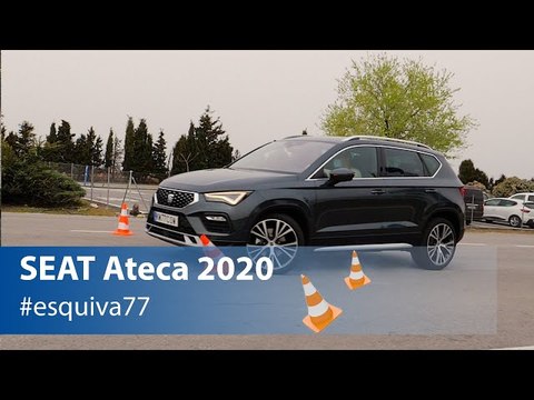 SEAT Ateca 2020 - Maniobra de esquiva y eslalon | km77.com