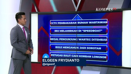Aksi Bakar Rumah Wartawan di Karo Terekam CCTV, Pelaku Datang Gunakan Sepeda Motor