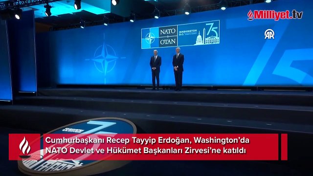 Cumhurbaşkanı Erdoğan, NATO Devlet ve Hükümet Başkanları Zirvesi’ne katıldı
