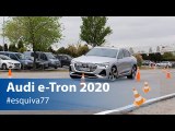 Audi e-tron Sportback 2020 - Maniobra de esquiva y eslalon | km77.com