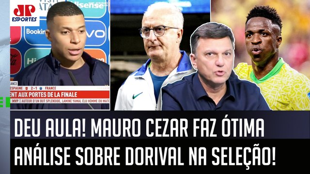 A DISCUSSÃO pra mim TEM QUE ser essa! O Dorival MOSTROU que... Mauro Cezar FALA TUDO da Seleção!
