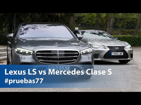 Lexus LS 500 h AWD vs Mercedes-Benz S 400 d 4MATIC | Vídeo comparativa km77.com