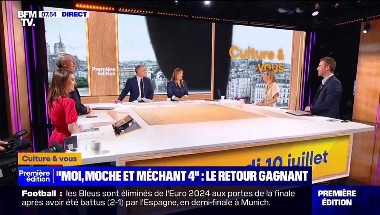 Fou rire en pleine matinale de BFMTV !