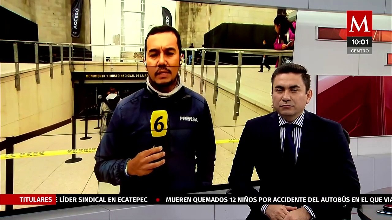 Muere trabajador tras caer del Monumento a la Revolución en CdMx