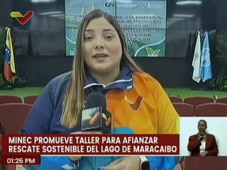 Taller para el rescate del Lago de Maracaibo es promovido por el Minec