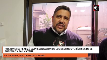 Posadas | Se realizó la presentación de los destinos turísticos de El Soberbio y San Vicente