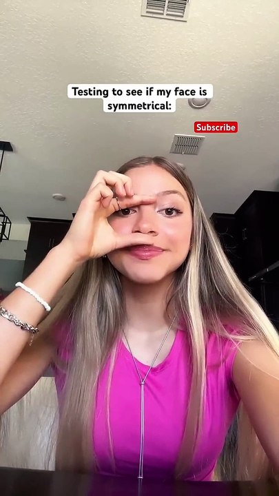 Is my FACE symmetrical❓‍♀️ - Gabriella Triple Charm #shorts