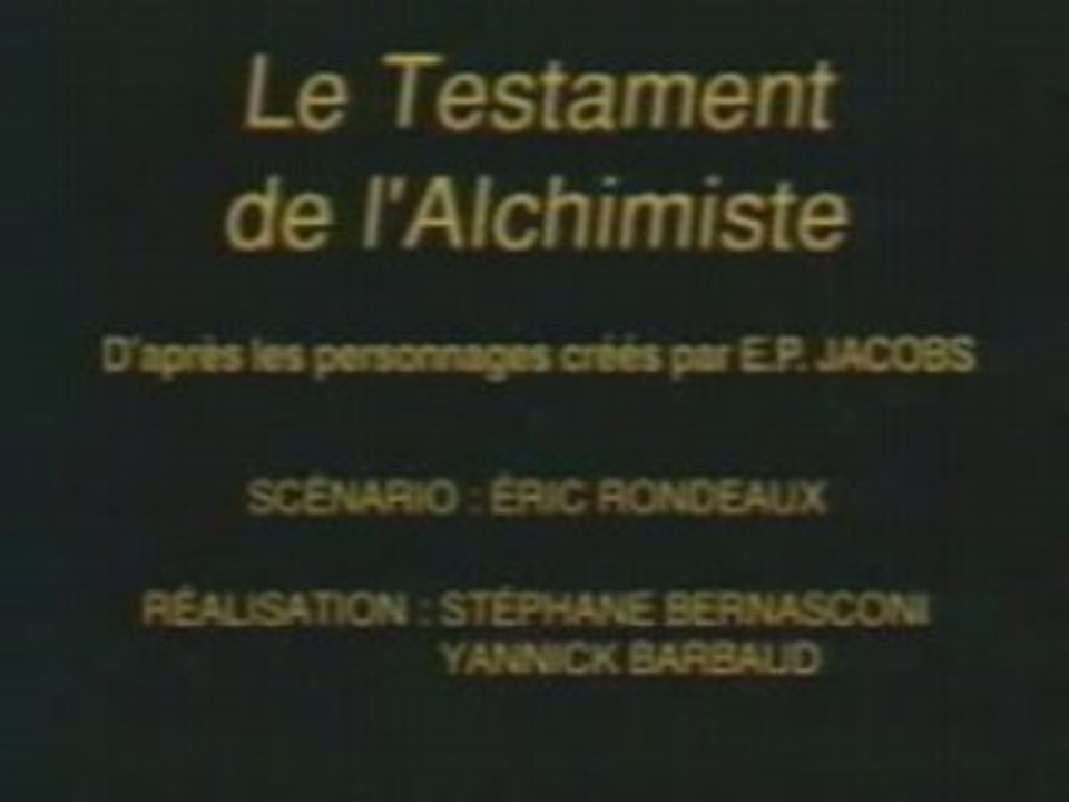 Blake et Mortimer, Le testament de l’Alchimiste (1/3)