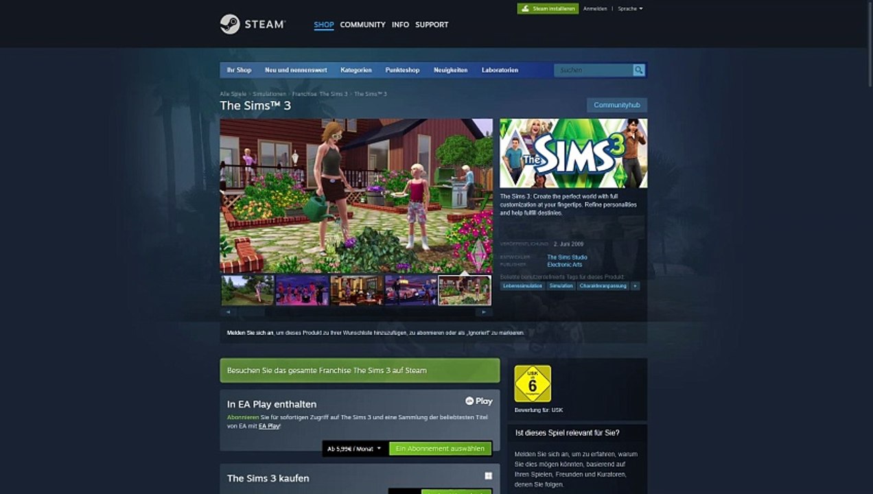 Folge 11 - Leben und leben lassen in Sims 3