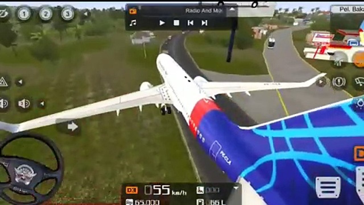 العاب مود طائرة  العاب  سيارات -  سيارات  - لعبة باص إندونيسيا Bus simulator Indonesia