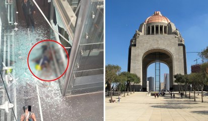 CDMX: Muere trabajador tras caer del elevador del Monumento a la Revolución