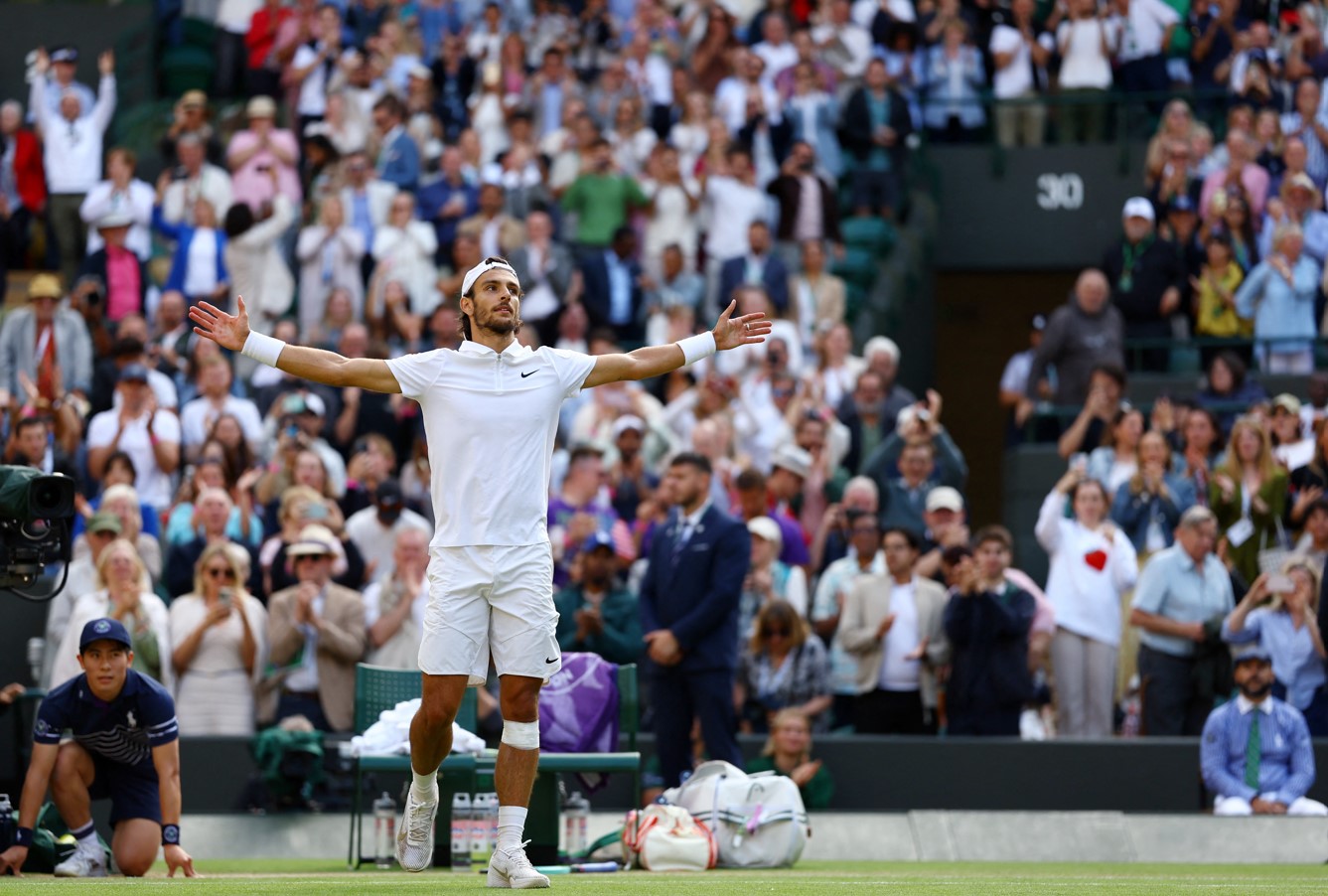 Wimbledon : Musetti, la belle surprise du dernier carré, après avoir éliminé Fritz