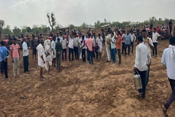 गौशाला के लिए 200 बीघा गोचर भूमि में 60 ट्रेक्टरों से जुताई