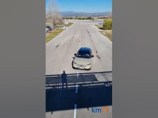 ¡Tras las cámaras! Prueba de Eslalon con el Honda HR V | km77.com | #shorts