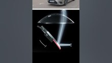 La extraña tecnología de los faros del Lexus LS 2021. Blade Scan #shorts