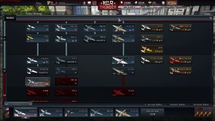 War Thunder 1.43 Dev Server tech tree changes!