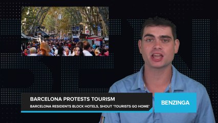 Barcelona Residents Stage Massive Protest Against Over-Tourism, Block Hotel Entrances and Throw Drinks at Travelers, Shouting, 'Tourists Go Home'