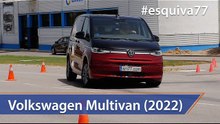 Volkswagen Multivan (2022) - Maniobra de esquiva #esquiva77 (moose test) y #eslalon77 | km77.com