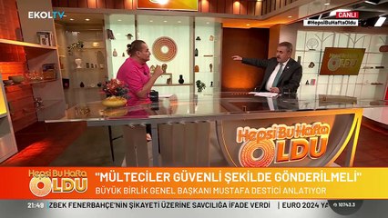 Mustafa Destici'den 'mülteci' sözleri: Bizim vatandaşlarımız da suç işliyor, Özgecan Aslan’ı kim öldürdü?