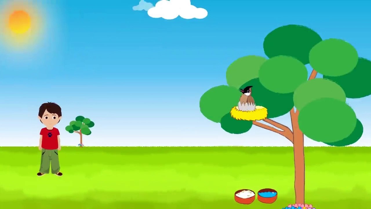 Bulbul Ka Bacha Urdu Poem | بلبل کا بچہ | Urdu Nursery Rhyme Collection for Babies #urdukahani